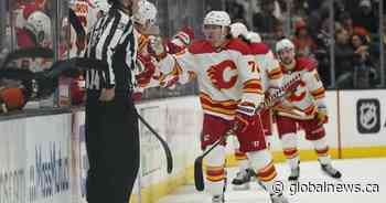 Flames get unlikely boost from Michael Stone, beat Ducks 4-2