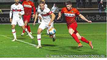Fußball Regionalliga Südwest - TSG Balingen verschafft sich mit Sieg in Stuttgart "Extra-Luft" - Schwarzwälder Bote