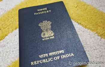 India Plans to Issue E-Passports to Its Citizens Starting 2022: V Muraleedharan