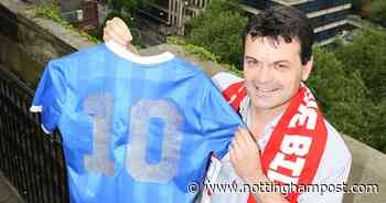 Diego Maradona shirt owned by Nottingham Forest hero set to fetch £4m at auction - Nottinghamshire Live