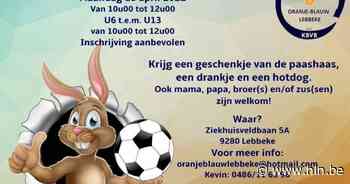 Kennismakingsdag bij voetbalclub Oranje-Blauw in Lebbeke - Het Laatste Nieuws
