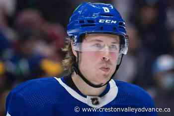 Vancouver Canucks winger Brock Boeser out with upper-body injury - Creston Valley Advance