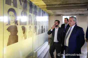 Boric y presidente argentino recorrieron sitio de memoria en Buenos Aires - El Mostrador