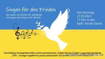 Kolping-Gesangsteam lädt zum "Singen für den Frieden" in Garrel ein - OM online - OM Online