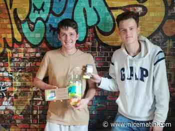 A Biot, deux lycéens inventent le klopper, une innovation loin d’être fumeuse!