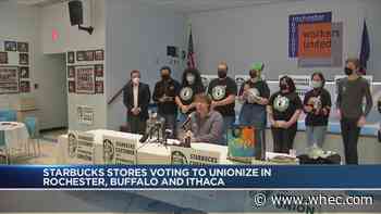 Two Starbucks stores in Rochester will hold vote about whether to unionize