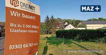 Mühlenbecker Land: DNS-Net will für schnelles Internet sorgen - Märkische Allgemeine Zeitung