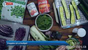 Healthy vegetables on a budget