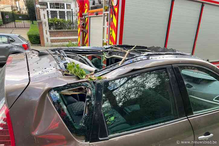 Twee gewonden door rukwinden