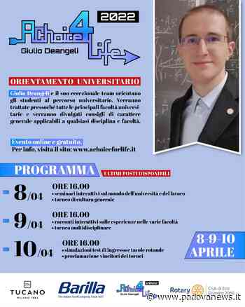 Este: Torna “A Choice 4 Life 2022” – 8-10 aprile 2022 - Padova News