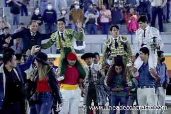 En Apizaco la gente llenó la Plaza y disfrutó extraordinario festejo triunfal con salida a hombros - Linea de Contraste