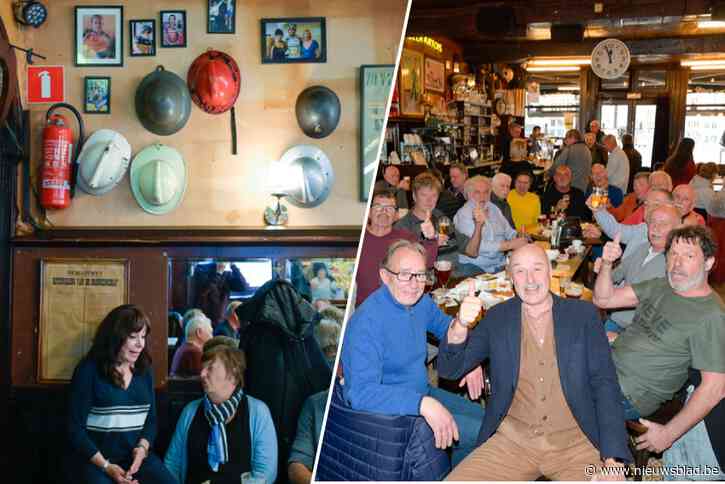 Pompiers op rust hangen helm ‘aan den haak’ in café Den Engel: “Dit betekent veel voor ons”