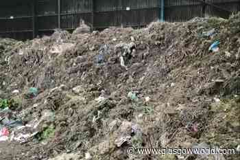 Pile of food waste at Glasgow recycling centre branded health hazard - GlasgowWorld