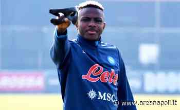 Osimhen: 'Sento un po' di dolore, è meglio se mi fermo'. Il retroscena da Castel Volturno - AreaNapoli.it