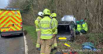A38 crash near Bodmin: Injured woman after smashing into tree - Cornwall Live