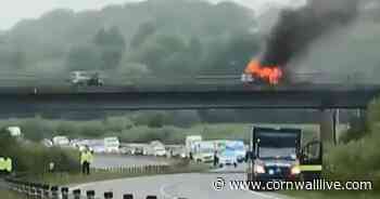 Woman in court over death of motorist on bridge over A30 - Cornwall Live