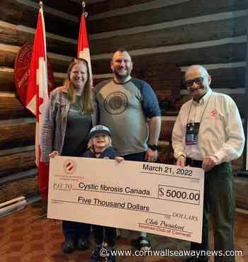 Kinsmen Club of Cornwall supports Cystic Fibrosis Canada - Cornwall Seaway News