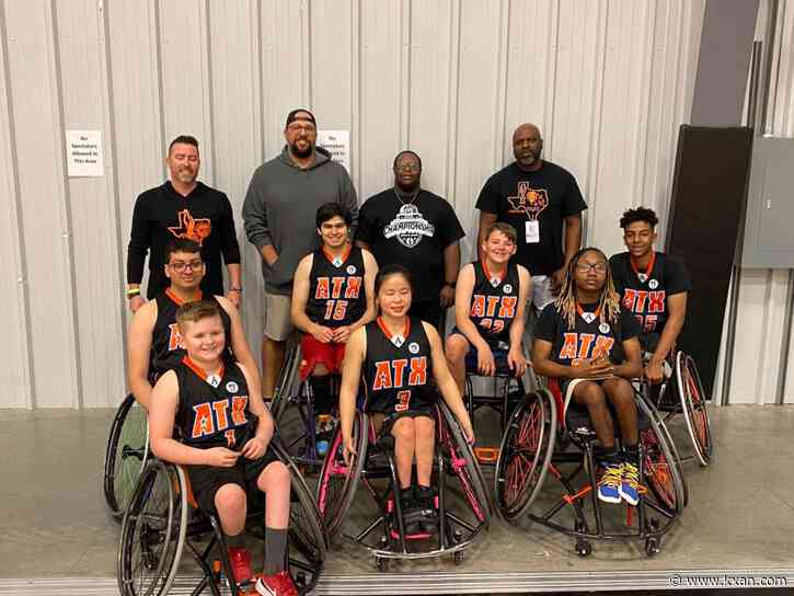 'Super Kooper': Jarrell boy gets emotional send-off before wheelchair basketball tournament
