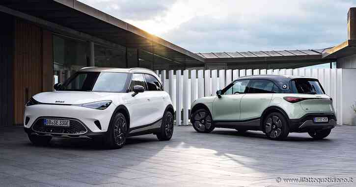 Smart #1, presentato il primo crossover elettrico del marchio – FOTO