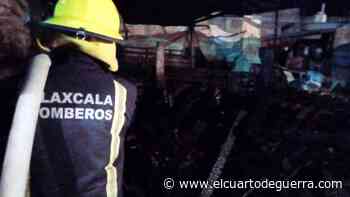 Heroico Cuerpo de Bomberos sofoca incendio en Calpulalpan - El Cuarto de Guerra