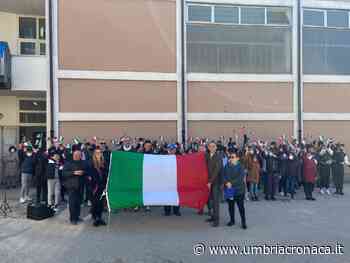 Foligno, isituto "Galilei": le nostre bandiere ci uniscono per la pace - Il quotidiano che racconta l'Umbria - Umbria Cronaca