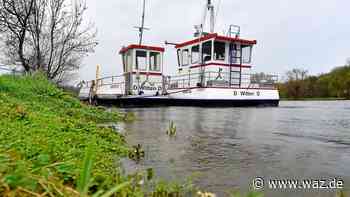 Hoher Ruhrpegel: Fähre in Witten stellt ihren Betrieb ein - WAZ News