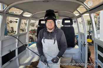 MLZ+ Retro meets Luxus: Champagner trinken im Elektro-Bulli aus Stadtlohn - Münsterland Zeitung