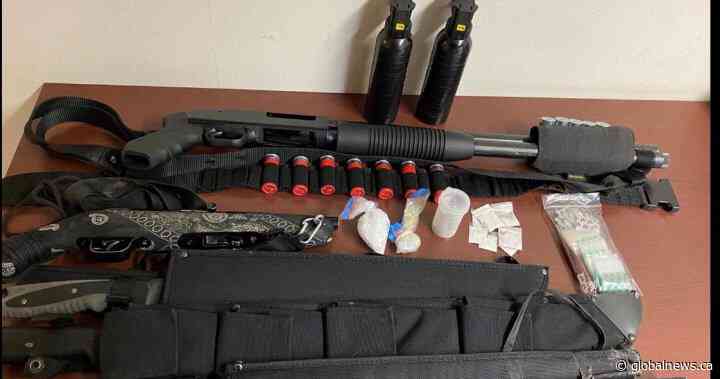 Meth, machetes among contraband seized by RCMP in Dauphin raid - Global News