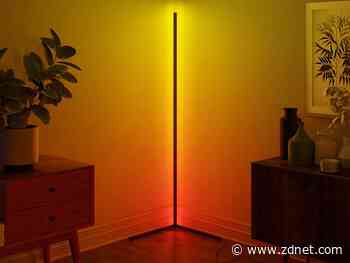 Get 60% off this minimalist floor lamp with over 16 million colors