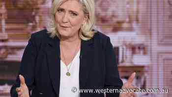 Le Pen shrugs off 'doom-mongering' - Western Advocate