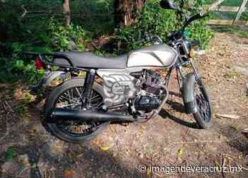 En Misantla, se le acabó la carretera a motociclista - Imagen de Veracruz