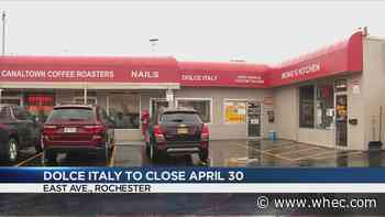 East Avenue Italian pastry shop announces it's closing