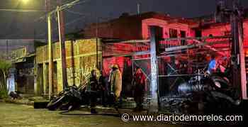 Arrasa fuego con una vulcanizadora de la colonia Satélite, de Cuernavaca - Diario de Morelos