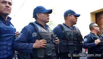 Todos los policías de Cuernavaca disponen de armamento: Urióstegui - Unión de Morelos