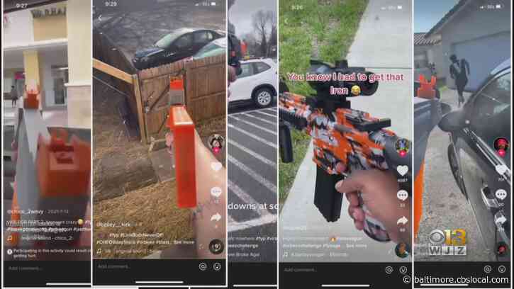 ‘Splat Gun’ TikTok Challenge Comes To Maryland, Officials Say