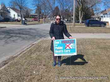 Coalition sees health-care spending as an election issue - Sarnia and Lambton County This Week