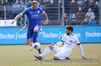 SSV Ehingen-Süd gegen Stuttgarter Kickers: Die Blauen ziehen ins Finale des WFV-Pokals ein - Stuttgarter Nachrichten