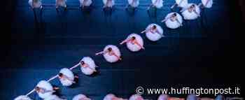 Una “Z” in sostegno di Putin. Le ballerine della Donbass Opera si schierano danzando - L'HuffPost