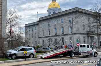 Car crashes into New Hampshire State Library in Concord - Concord Monitor