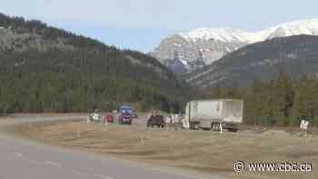 First wildlife overpass outside a national park being built on Highway 1 in Alberta