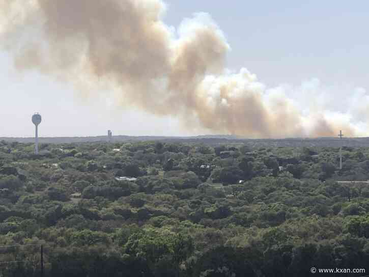 Roads reopen after 'large grass fire' near Wimberley school