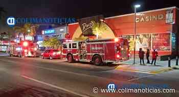 Se incendia casino de juegos en Manzanillo - colimanoticias