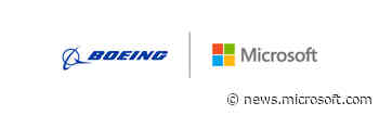 Boeing and Microsoft deepen partnership in digital aviation - Stories - Microsoft