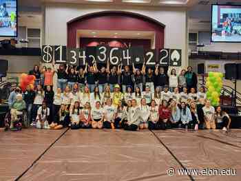 Elonthon's in-person dance marathon returns, raises $134K for 'miracle children' - Today at Elon