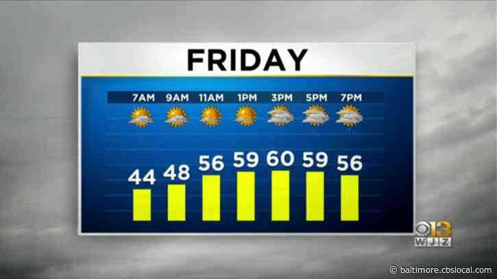 Maryland Weather: Afternoon Showers Expected Friday
