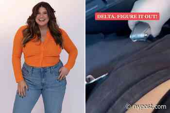 Plus-size model calls out Delta over seatbelt length: ‘Figure it out’ - New York Post