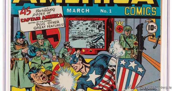 «Captain America»-Comic für 3,1 Millionen Dollar versteigert