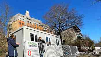 Neues Corona-Testzentrum am Krankenhaus in Herdecke - WP News
