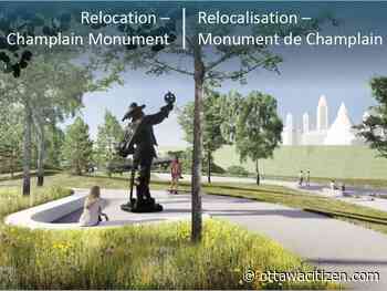 NCC Briefs: New home for Champlain statue; Westboro Beach plan revealed - Ottawa Citizen