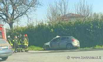 ORBASSANO - Auto in marcia prende fuoco sulla provinciale: traffico in tilt - TorinoSud